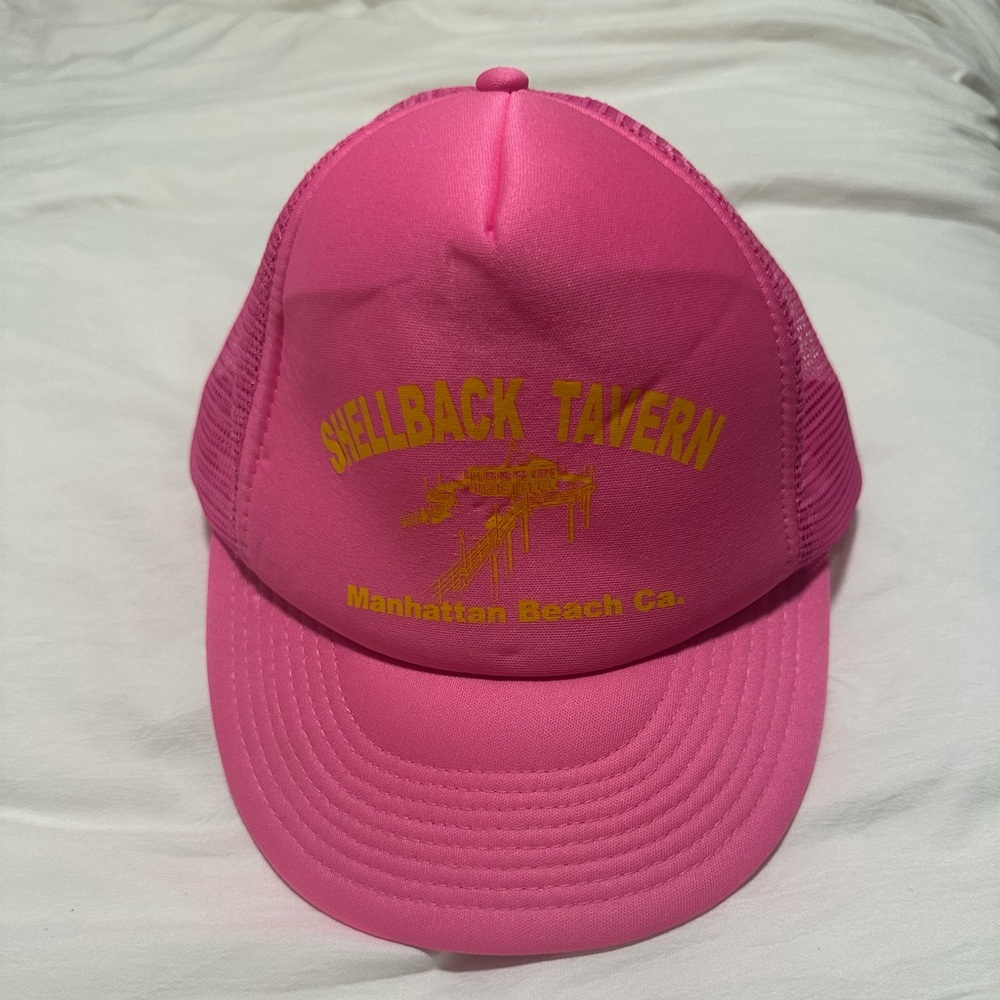 Pink Shellback Tavern Trucker Hat
